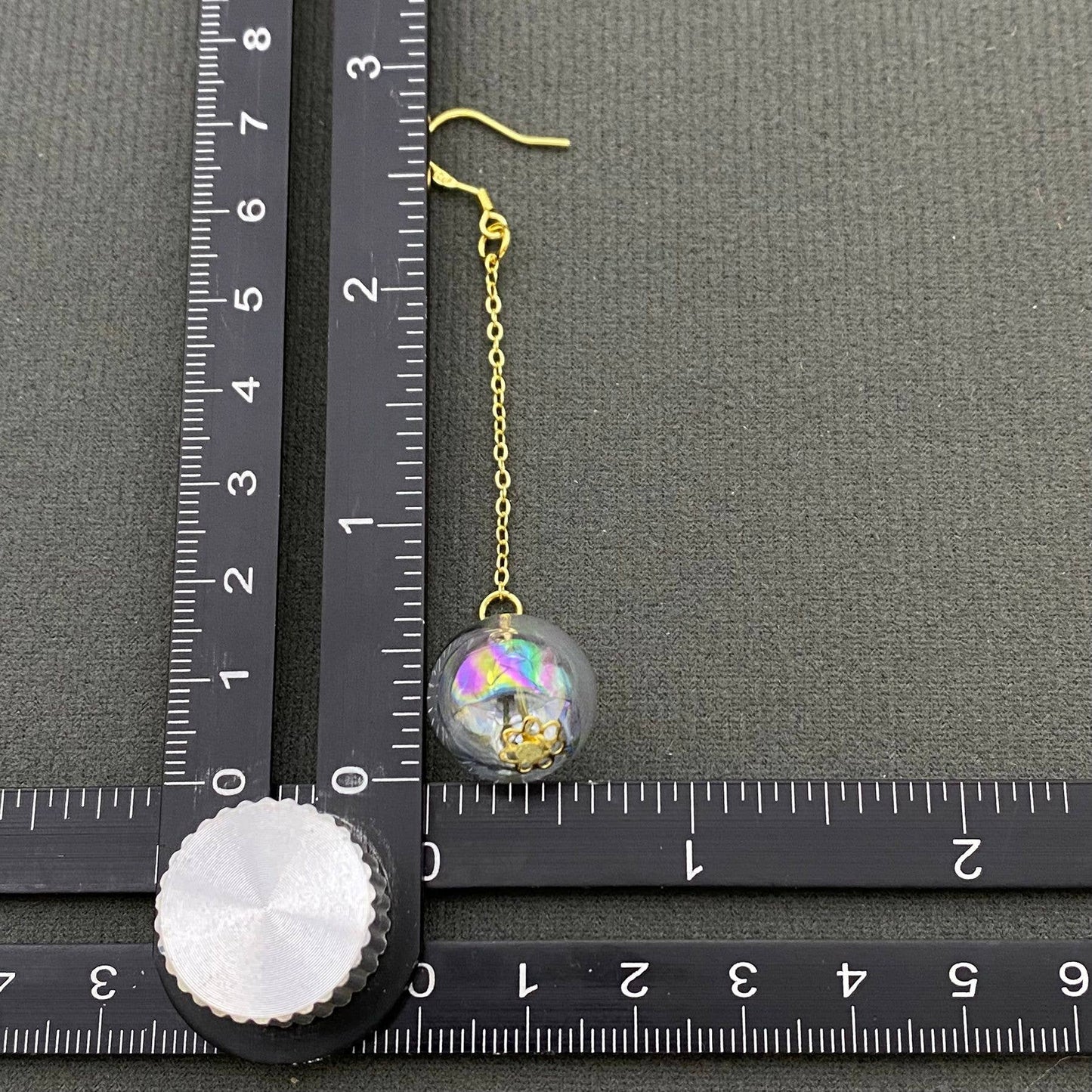 Red Goldfish Dangle Earrings