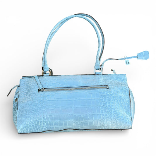GUESS Y2K Style Light Blue Vegan Leather Purse