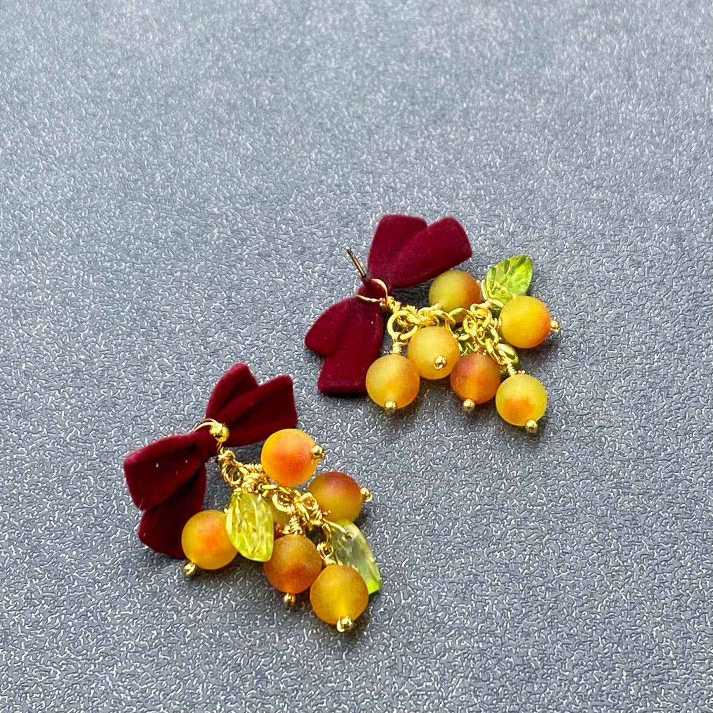 Fruity Bow Earrings