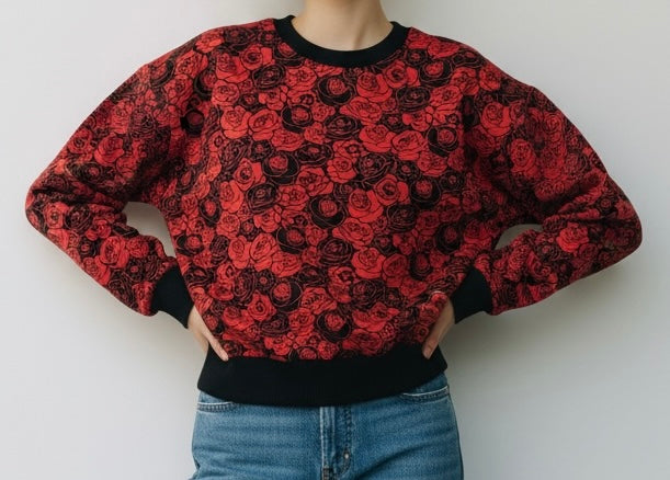 Vintage 80s Blowout L.A. Reversible Pullover