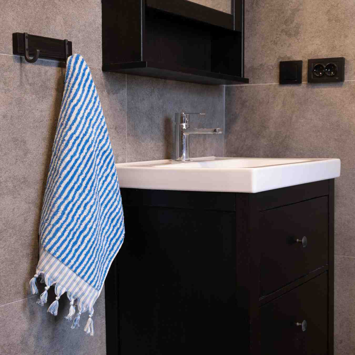 Striped Hand Towel