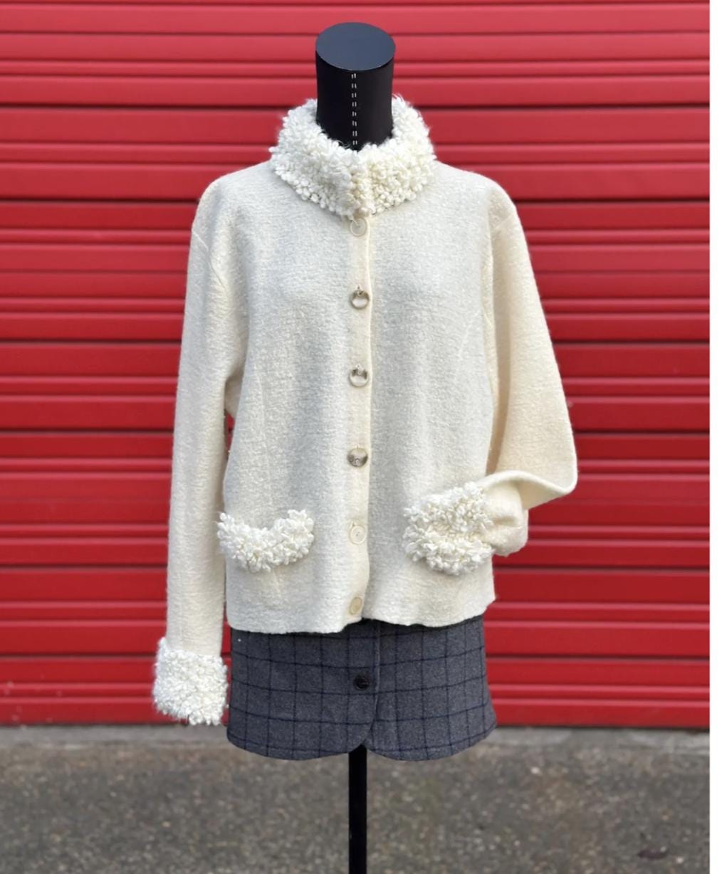 Norton McNaughton Vintage Wool Cardigan
