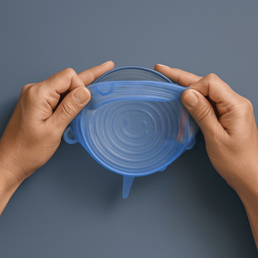 Stretchy Bowl Lids 6 Pack - Food-Safe Silicone